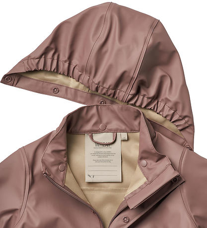 Wheat Regnjakke - Ollo - Dusty Lilac