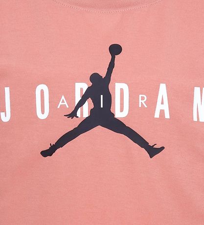 Jordan Sæt - T-Shirt/Leggings - Sustainable - Red Stardust