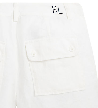 Polo Ralph Lauren Shorts - Hør - Deckwash White