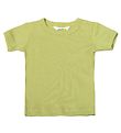 Joha T-shirt - Rib - Støvet Grøn