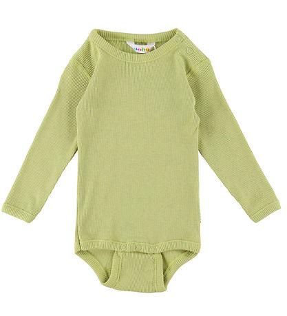 Joha Body l/æ - Rib - Støvet Grøn