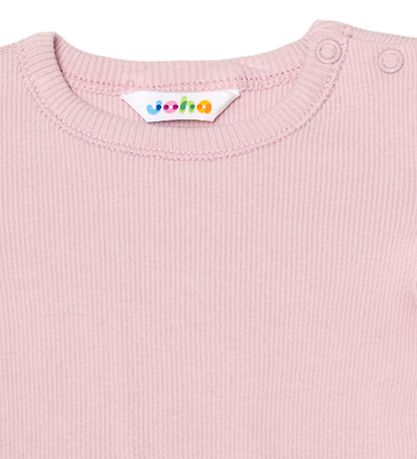 Joha Body k/æ - Rib - Støvet Rosa