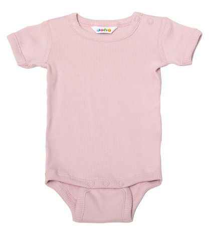 Joha Body k/æ - Rib - Støvet Rosa
