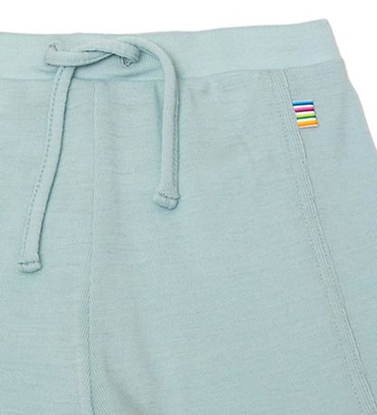 Joha Shorts - Uld - Støvet Blå