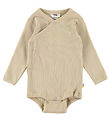 Joha Slå om Body l/æ - Rib - Beige
