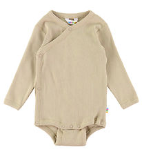 Joha Slå om Body l/æ - Rib - Beige