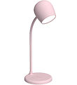 Kreafunk Lampe m. Oplader + Højtaler - Ellie - Dusty Rose