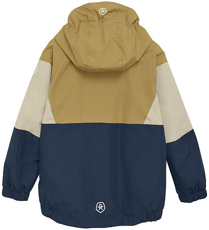 Color Kids Sommerjakke - Colorblock - Fennel Seed