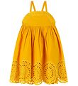 Stella McCartney Kids Kjole - Gul m. Hulmønster