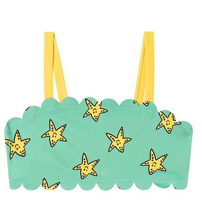 Stella McCartney Kids Bikini - UV50+ - Grøn m. Søstjerner