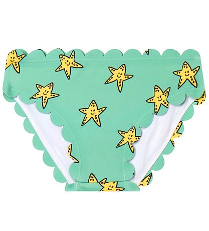 Stella McCartney Kids Bikini - UV50+ - Grøn m. Søstjerner