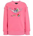 Emporio Armani Sweatshirt - Lyserød m. Smølfine
