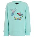 Emporio Armani Sweatshirt - Sabbia Antigua m. Smølfer