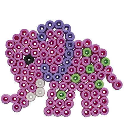 Hama Maxi Perler og Stifteplade - 600 stk. - Elefant