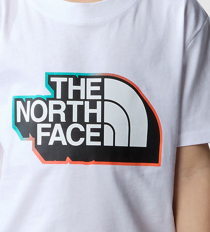 The North Face Shortssæt - T-shirt/Shorts - Hvid/Shady Blue