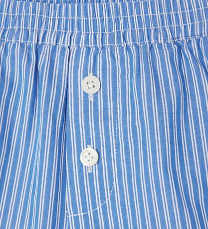 American Vintage Shorts - Rayures Aqua