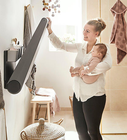Leander Wally Puslebord - Væghængt - 56x80 cm - Dusty Grey