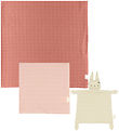 Fabelab Baby Gaveæske - Babysvøb/Stofble/Nusseklud - Dusty Rose 