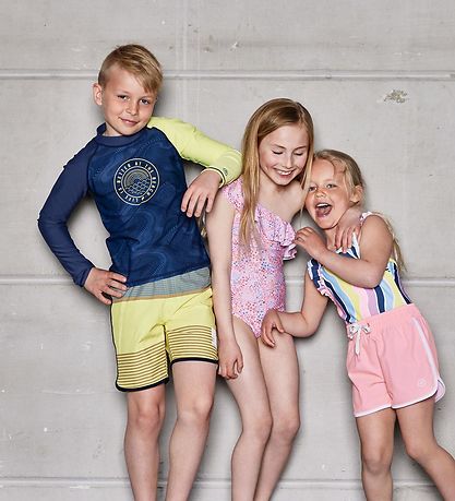 Color Kids Badebluse - Vintage Indigo