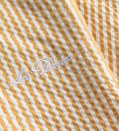 Les Deux Badeshorts - Stan Stripe - Mustard Yellow/Light Ivory
