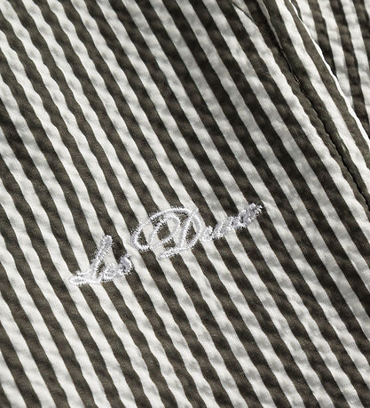 Les Deux Badeshorts - Stan Stripe - Olive Night/Ivory