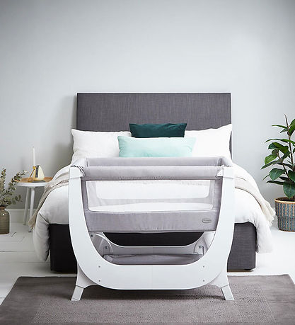SHNUGGLE Babyseng - Air - Bedside Crib - 95x56 cm - Dove Grey