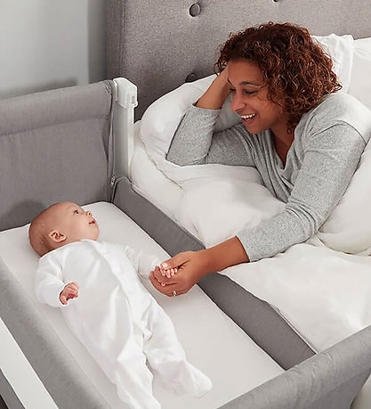 SHNUGGLE Babyseng - Air - Bedside Crib - 95x56 cm - Dove Grey