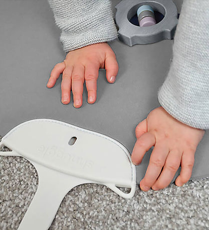 SHNUGGLE Puslemåtte - Yoga - Grå
