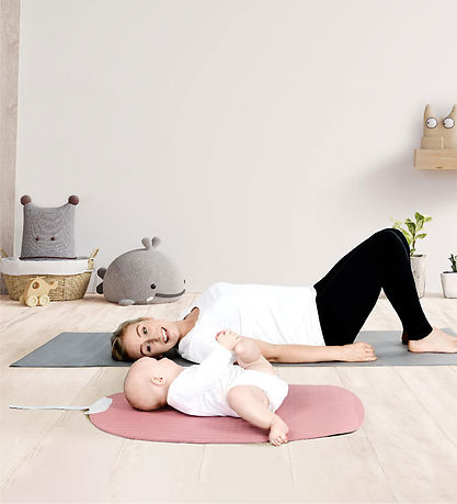 SHNUGGLE Puslemåtte - Yoga - Pink