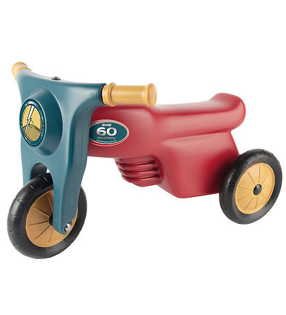 Dantoy Motorcykel m. Gummihjul - Jubilæum - Rød/Blå