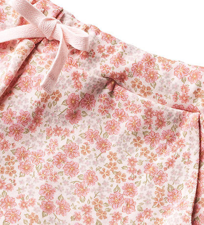 Wheat Shorts - Minea - Rose Flowers