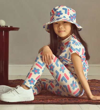 Fila Bøllehat - Lexington - Antique White/Flower