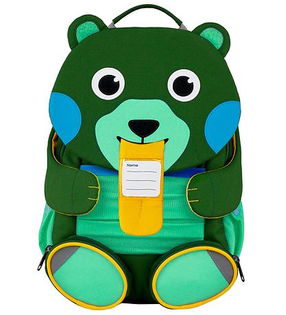 Affenzahn Rygsæk - Stor - Creative Bear - Grøn