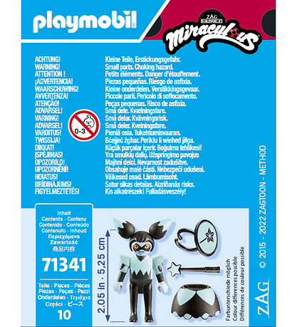 Playmobil Miraculous - Dukkefører - 71341 - 10 Dele
