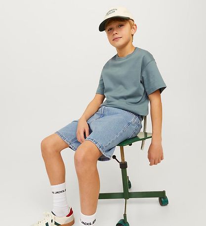 Jack & Jones Shorts - JjiChris - Blue Denim