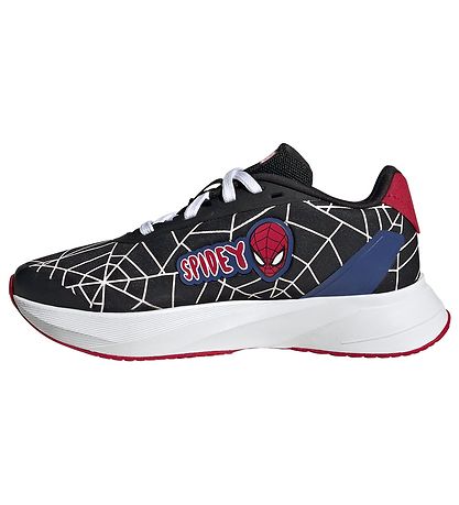 adidas Performance Sko - DURAMO SPIDER-MAN K - Sort/Hvid/Rød/Blå