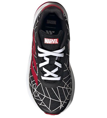 adidas Performance Sko - DURAMO SPIDER-MAN K - Sort/Hvid/Rød/Blå