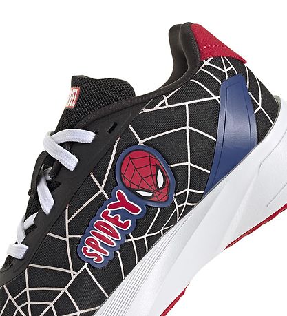 adidas Performance Sko - DURAMO SPIDER-MAN K - Sort/Hvid/Rød/Blå