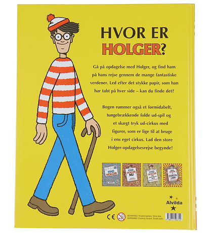 Alvilda Bog - Find Holger - På Nye Opdagelser - Dansk