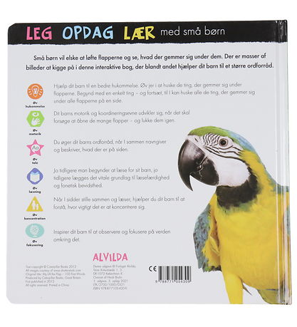 Alvilda Billedbog - Min Løfte-Flapper-Bog - 100 Første Ord - Dan