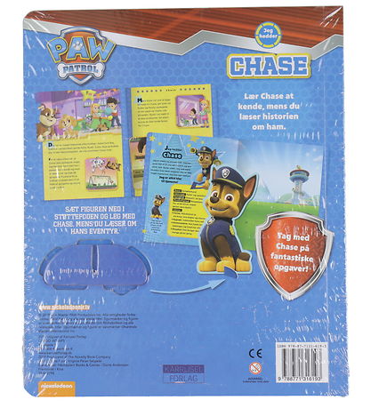 Alvilda Bog - Paw Patrol - Jeg Hedder Chase - Historier m. Figur