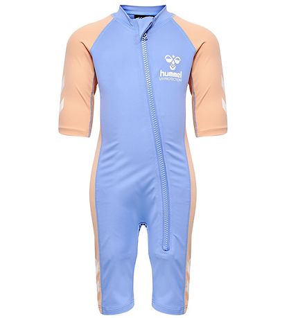 Hummel Badeheldragt - HmlCala - UV40+ - Blå/Rosa