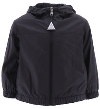 Moncler Jakke - Owara - Sort m. Flæse