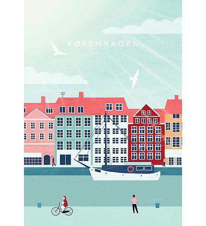 Ravensburger Puslespil - 300 Brikker - København By
