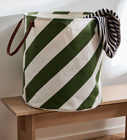 OYOY Opbevaringskurv - Sakki - 52x54 cm - Olive