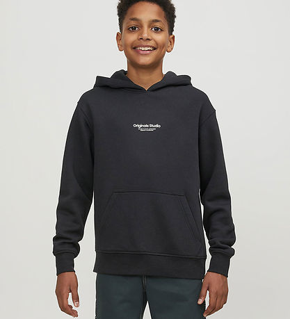 Jack & Jones Hættetrøje - Noos - JorVesterbro - Sort