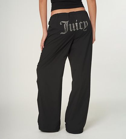 Juicy Couture Bukser - Ayla - Parachute - Sort