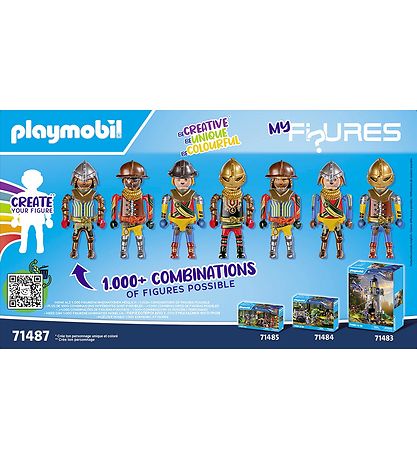 Playmobil Novelmore - My Figures: Ridderne... - 71487 - 45 Dele