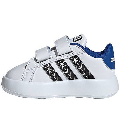 adidas Performance Sko - Grand court Spider-man CF - Hvid/Blå