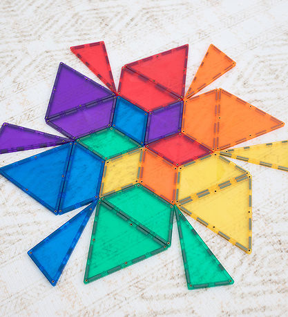 Connetix Magnetsæt - 36 Dele - Rainbow Shape Expansion Pack